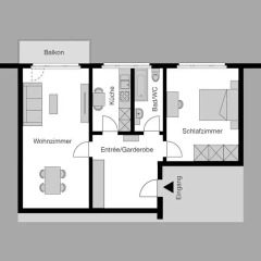 Апартаменты City Stay Apartments Nordstrasse интерьер отеля