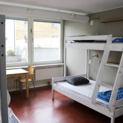 STF Malmö City Hostel & Hotel Кровать в мужском общем номере с двухъярусной кроватью фото 5