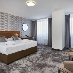 Orea Hotel Pyramida 4* Представительский номер разные типы кроватей фото 5