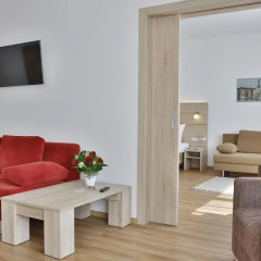 Отель Das Falk Apartmenthaus Германия, Нюрнберг - отзывы, цены и фото номеров - забронировать отель Das Falk Apartmenthaus онлайн комната для гостей фото 5
