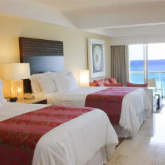 Отель Grand Fiesta Americana Coral Beach Cancun 5* Полулюкс Ocean view с двуспальной кроватью фото 7