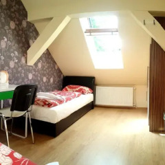 Отель Garden House 2* Стандартный номер с двуспальной кроватью (общая ванная комната) фото 3