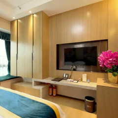 Апартаменты Guangzhou Chimelong Heefun International Service Apartment Номер Делюкс фото 4