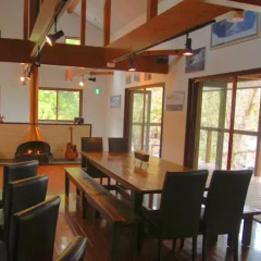 Отель Bears Den Mountain Lodge Хакуба питание фото 2