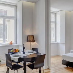 Апартаменты Lisbon Serviced Apartments - Praça do Município Улучшенные апартаменты с различными типами кроватей фото 24