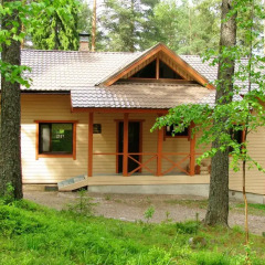 Гостиница Денисов Мыс Коттедж с разными типами кроватей фото 17