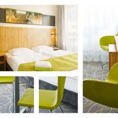 Отель City-herberge Dresden 3* Стандартный номер с двуспальной кроватью (общая ванная комната) фото 3
