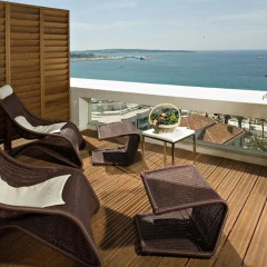 Le Grand Hotel Cannes 5* Номер Делюкс фото 5