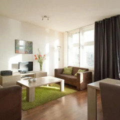Отель Old City Centre apartments - Damrak building Нидерланды, Амстердам - отзывы, цены и фото номеров - забронировать отель Old City Centre apartments - Damrak building онлайн комната для гостей фото 3