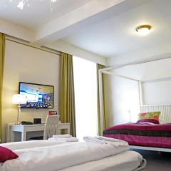 Hotel Villa Terminus 3* Стандартный семейный номер с двуспальной кроватью фото 2