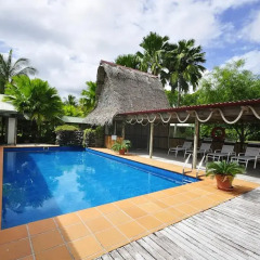 Отель Kosrae Nautilus Resort Федеративные Штаты Микронезии, Косраэ - отзывы, цены и фото номеров - забронировать отель Kosrae Nautilus Resort онлайн бассейн фото 3