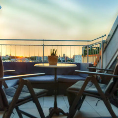 Отель Penthouse Suite Gasteig балкон