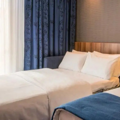 Отель Holiday Inn Express Frankfurt City Hauptbahnhof 4* Стандартный номер с различными типами кроватей фото 5
