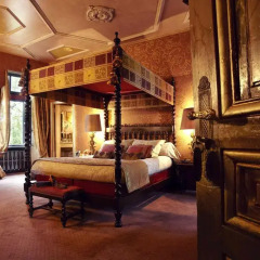 Отель Château de Codignat 5* Номер Премиум двуспальная кровать фото 3