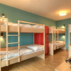 MEININGER Hotel Frankfurt/Main Messe 3* Кровать в общем номере с двухъярусной кроватью фото 2