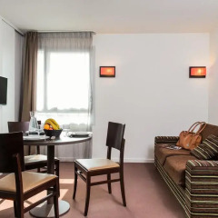 Отель Aparthotel Adagio access Marseille Saint Charles 3* Студия с различными типами кроватей фото 9