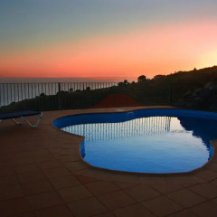 Отель Banda Do Sol Self Catering Cottages бассейн