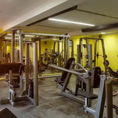 Golden Fish Hotel Apartments Пльзень фитнесс-зал фото 2