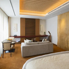 Отель The Peninsula Tokyo 5* Улучшенный номер с различными типами кроватей фото 16