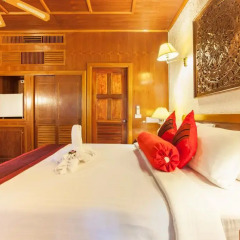 Отель Tropica Bungalow Resort 3* Улучшенное бунгало с различными типами кроватей фото 9