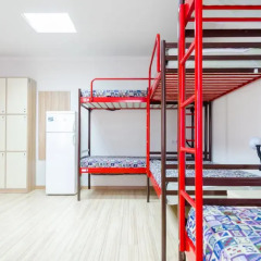 Hostel Veselka - Key2Gates Кровать в общем номере с двухъярусной кроватью фото 4