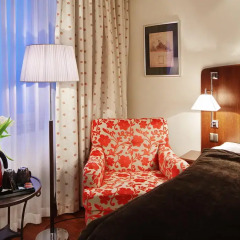 Гостиница Sokos Olympia Garden 4* Улучшенный номер двуспальная кровать фото 4