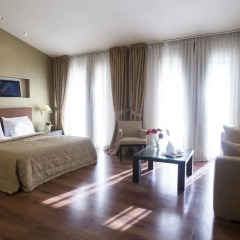 Davitel Tobacco Hotel 4* Стандартный семейный номер с двуспальной кроватью фото 7