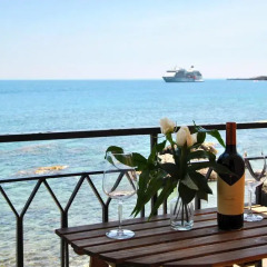 Отель Taorminaxos wonderful seaview Таормина балкон