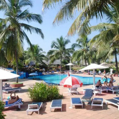 Отель Paradise Village Beach Resort Индия, Гоа - отзывы, цены и фото номеров - забронировать отель Paradise Village Beach Resort онлайн бассейн фото 2