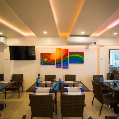 Отель The White Harp Beach Hotel Мальдивы, Мале - отзывы, цены и фото номеров - забронировать отель The White Harp Beach Hotel онлайн интерьер отеля