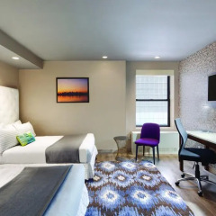 Отель The Gallivant Times Square 3* Стандартный номер с 2 отдельными кроватями фото 2