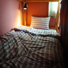 The One Hostel Кровать в общем номере с двухъярусной кроватью фото 25