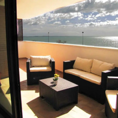 Апартаменты Case Sicule - Sea View Apartment Поццалло балкон