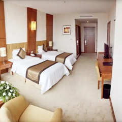 Muong Thanh Grand Ha Long Hotel 4* Номер Делюкс с 2 отдельными кроватями фото 5