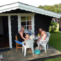 Отель Skovlund Camping & Cottages Коттедж Эконом фото 2