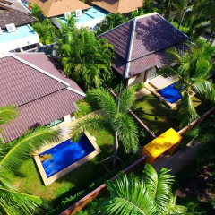 Отель Naiharn Garden Villa 3* Вилла с различными типами кроватей фото 2