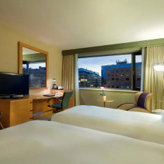 Отель Hilton Budapest City 5* Улучшенный номер с 2 отдельными кроватями