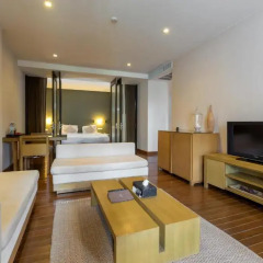 Отель The Sea Koh Samui Boutique Resort & Residences 5* Люкс повышенной комфортности с различными типами кроватей фото 7