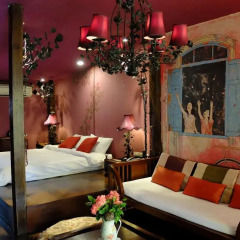 Отель Old Capital Bike Inn 3* Люкс с различными типами кроватей фото 10