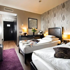 Boutique Hotel Budapest 4* Стандартный номер с двуспальной кроватью фото 17