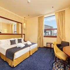 Отель Occidental Praha Wilson 5* Улучшенный номер с двуспальной кроватью фото 4