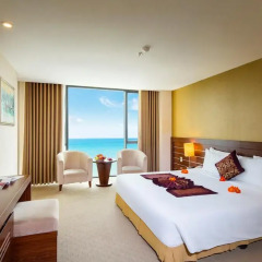 Muong Thanh Grand Nha Trang Hotel 4* Номер Делюкс с различными типами кроватей фото 2