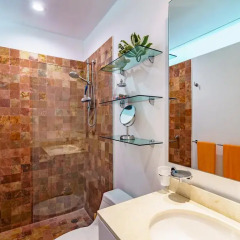 Отель Papaya 15 Apartments Мексика, Плая-дель-Кармен - отзывы, цены и фото номеров - забронировать отель Papaya 15 Apartments онлайн ванная