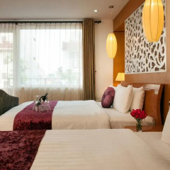Golden Palace Hotel 3* Стандартный номер с различными типами кроватей фото 9