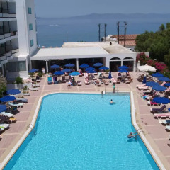Отель Belair Beach Греция, Родос - 1 отзыв об отеле, цены и фото номеров - забронировать отель Belair Beach онлайн бассейн фото 2