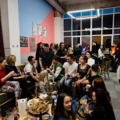 BAZA Hostel Almaty Алматы помещение для мероприятий