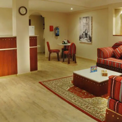 Отель Al Liwan Suites 4* Люкс повышенной комфортности с различными типами кроватей фото 5