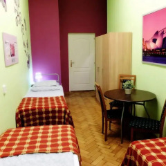 Budapest Budget Hostel Стандартный номер с различными типами кроватей (общая ванная комната) фото 2