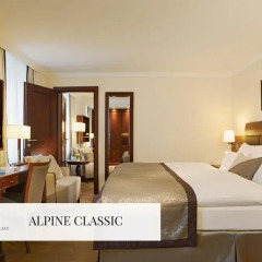 Отель Mont Cervin Palace 5* Стандартный номер с двуспальной кроватью фото 3