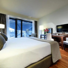 Отель Eurostars Berlin 5* Стандартный номер с двуспальной кроватью фото 3
